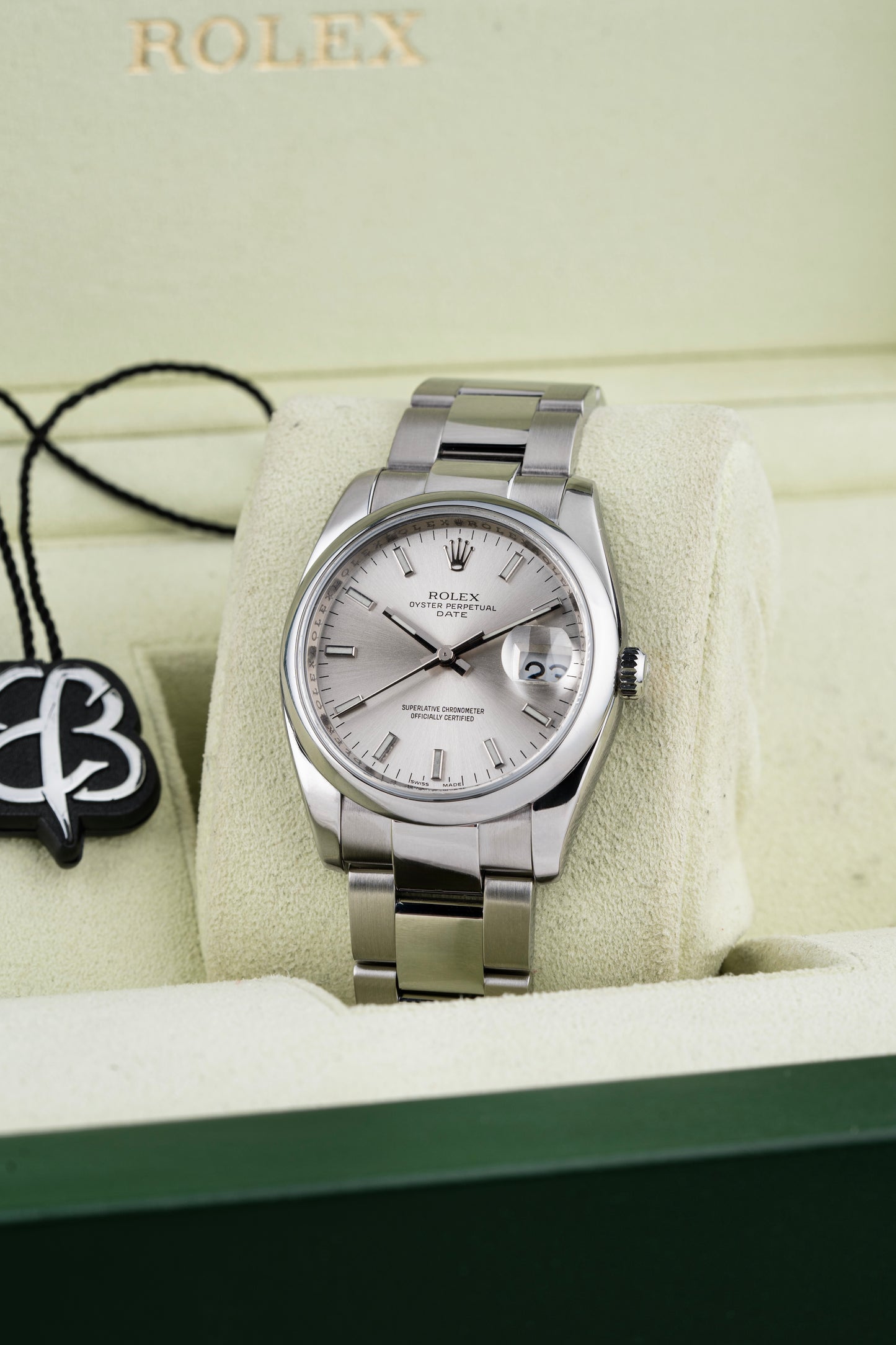 Rolex Oyster Perpetual Date 34mm - Ref. 115200