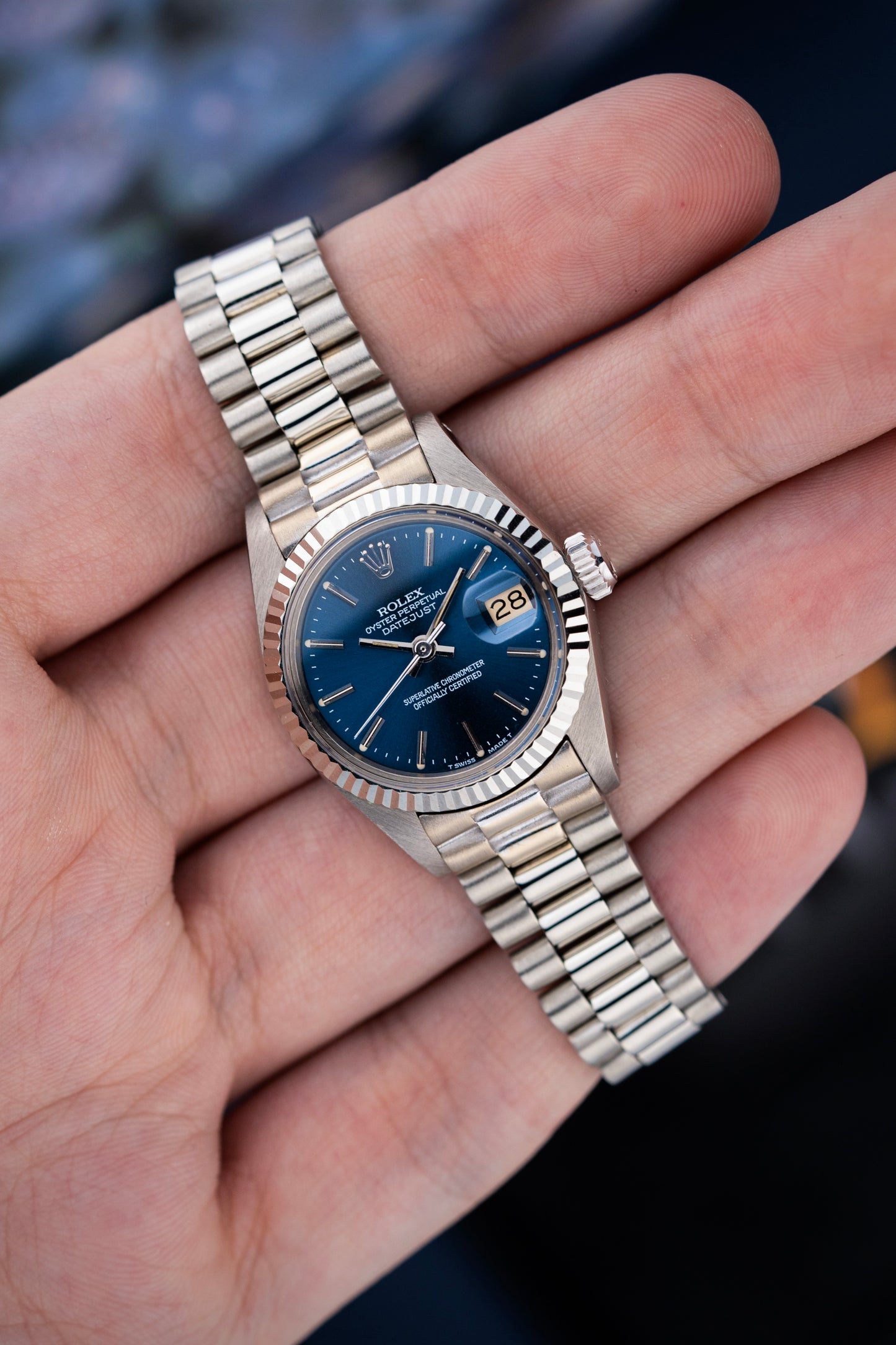 Rolex Lady-Datejust 26mm 18k White Gold - Ref. 6917