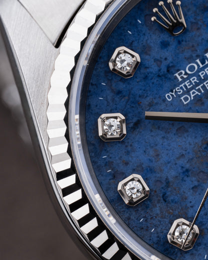 Rolex Datejust 36mm Sodalite Stone Dial - Ref. 16234