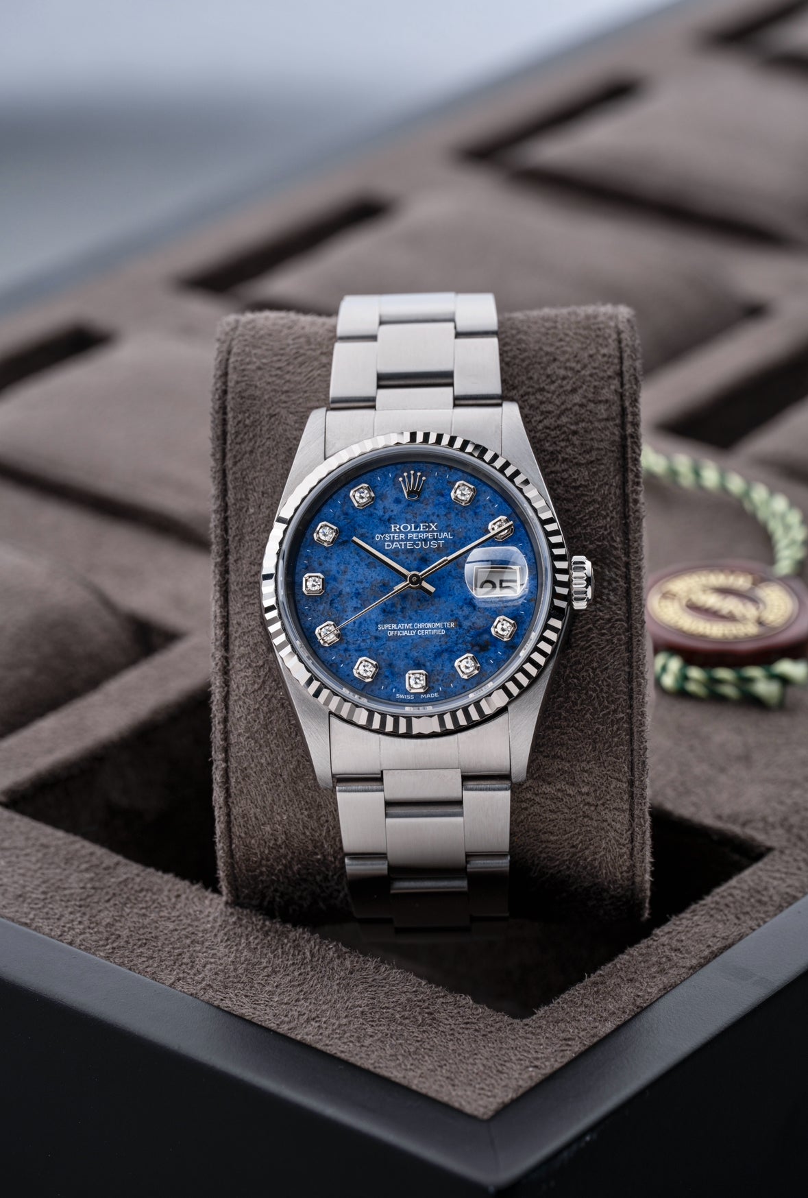 Rolex Datejust 36mm Sodalite Stone Dial - Ref. 16234