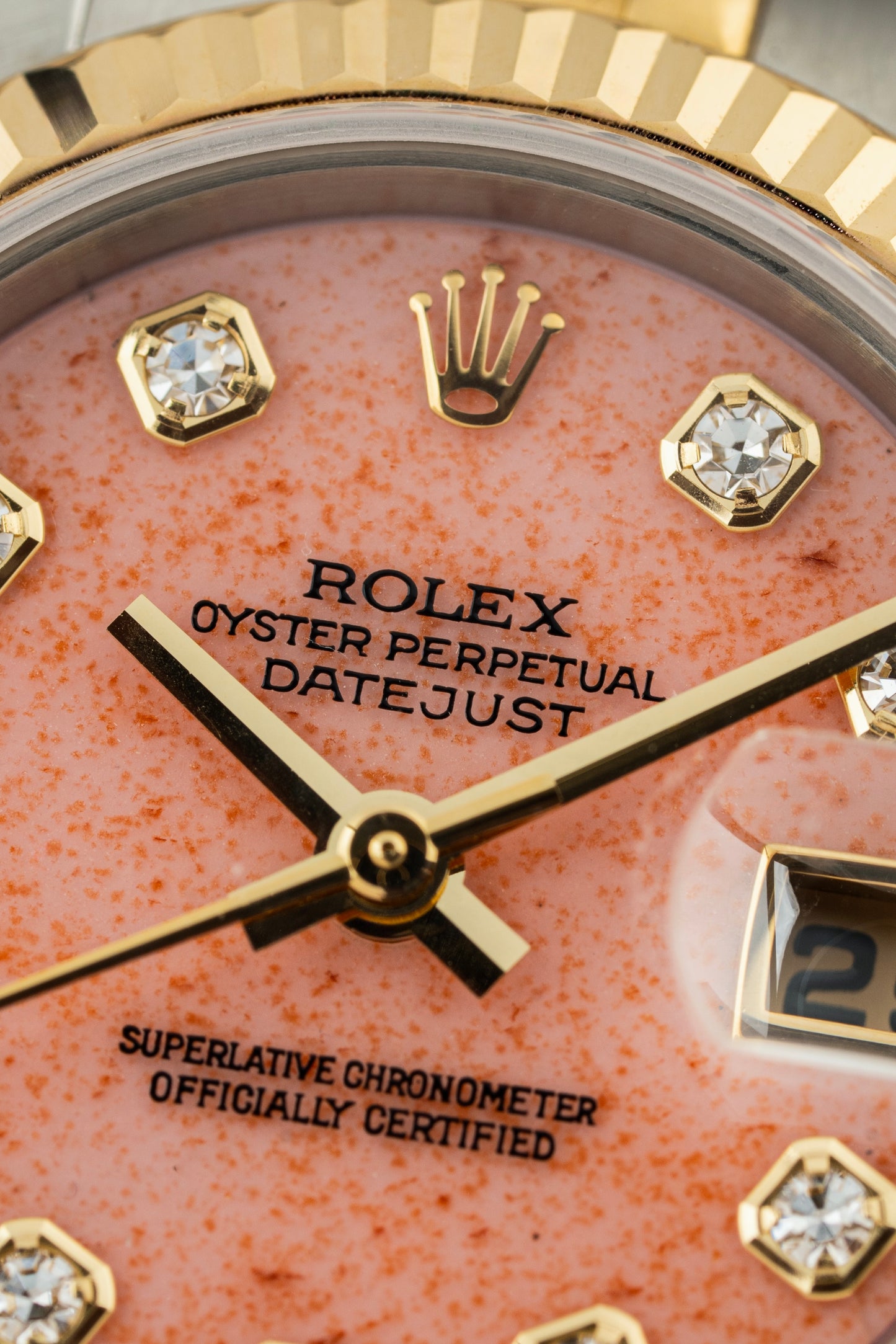 Rolex Lady-Datejust 26mm Coral Stone Dial - Ref. 179173