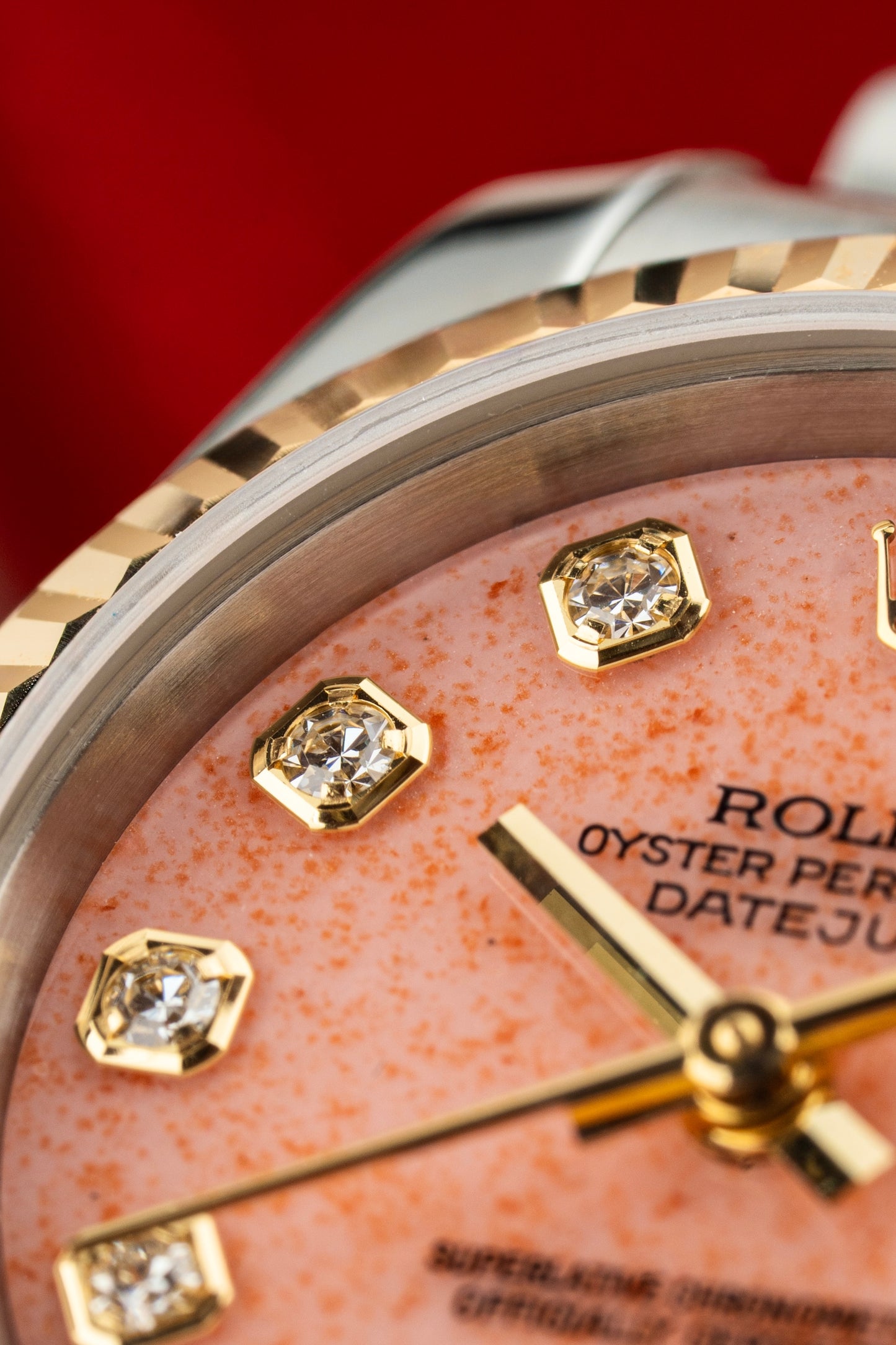 Rolex Lady-Datejust 26mm Coral Stone Dial - Ref. 179173