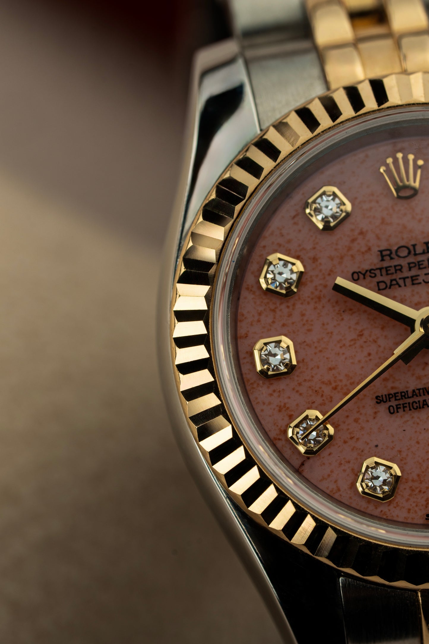 Rolex Lady-Datejust 26mm Coral Stone Dial - Ref. 179173