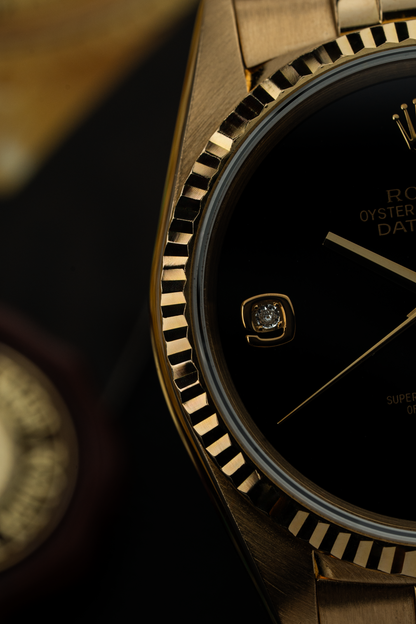 Rolex Datejust 36mm Onyx Stone Dial - Ref. 16238