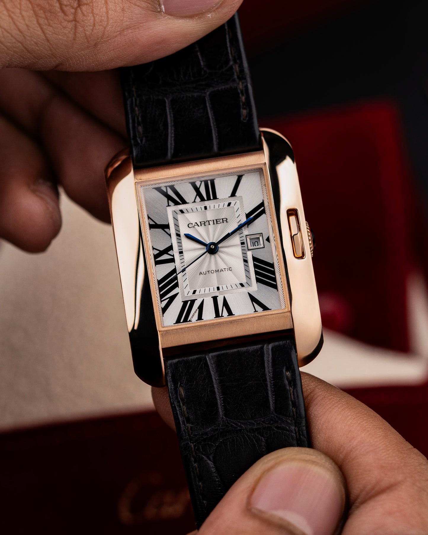 Cartier Tank Anglaise Automatic 30mm Large - Ref. 3508