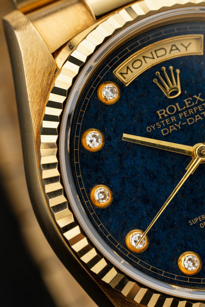 Rolex Day-Date 36mm Aventurine Pinball Stone Dial - Ref. 18238