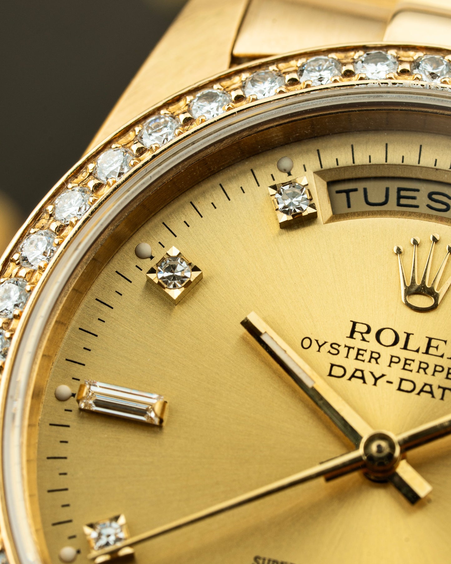 Rolex Day-Date 36mm Diamond Bezel - Ref. 18348