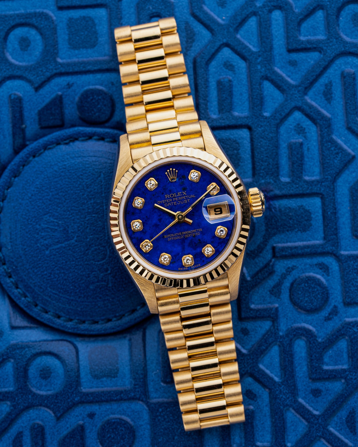 Rolex Lady-Datejust 26mm Lapis Lazuli Stone Dial - Ref. 79178