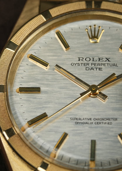 Oyster Perpetual Date 34mm Shantung Dial - Ref. 1501