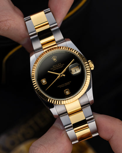 Rolex Datejust 36mm Onyx Stone Dial - Ref. 116233