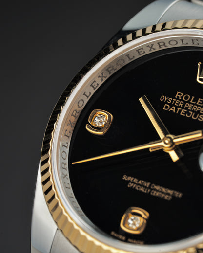 Rolex Datejust 36mm Onyx Stone Dial - Ref. 116233