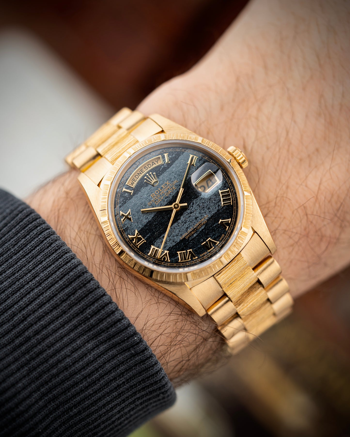 Rolex Day-Date 36mm Ferrite Stone Dial - Ref. 18248