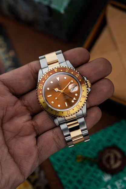 Rolex GMT Master II 40mm Rootbeer - Ref. 16713