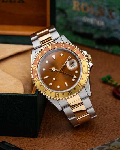 Rolex GMT Master II 40mm Rootbeer - Ref. 16713