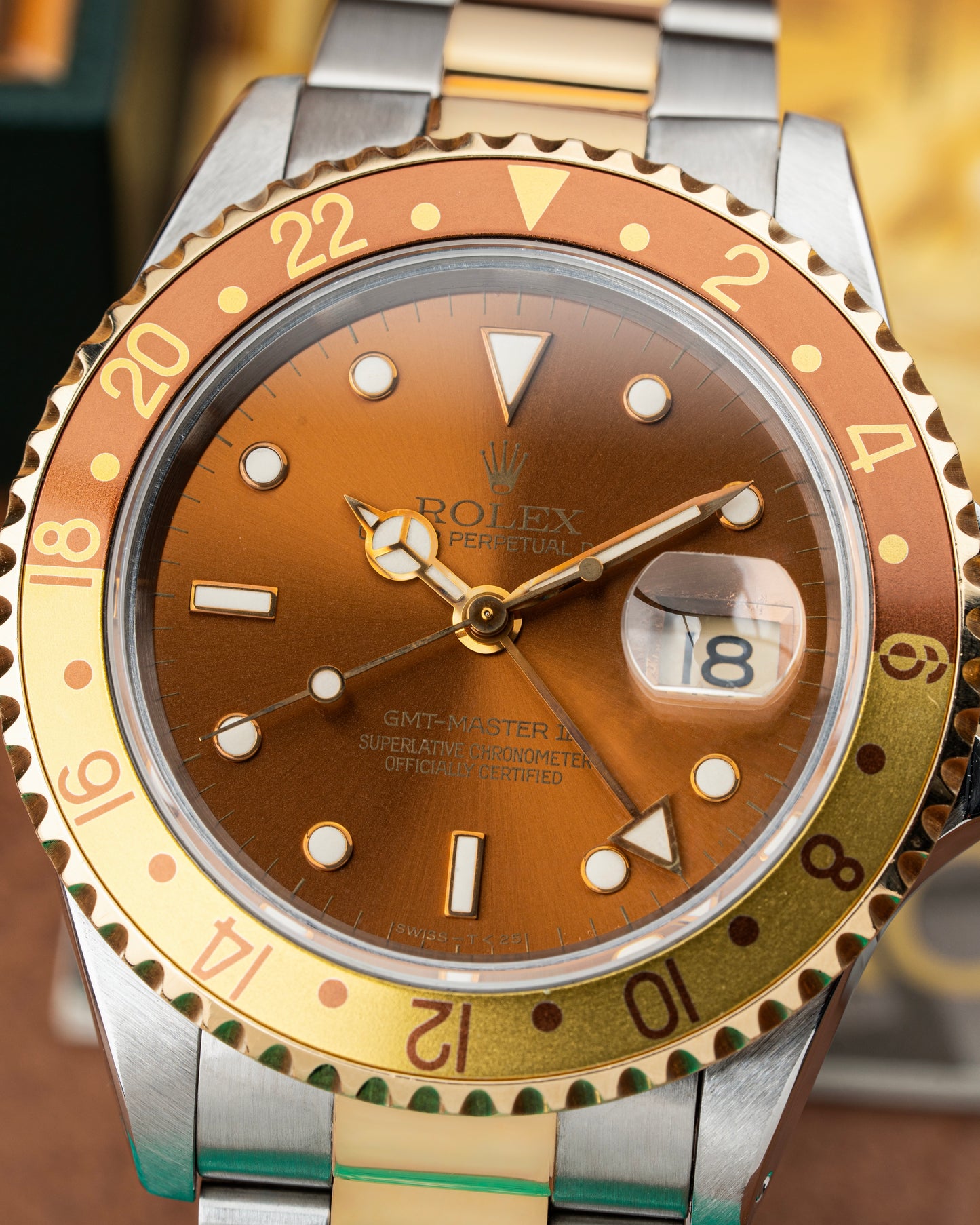 Rolex GMT Master II 40mm Rootbeer - Ref. 16713