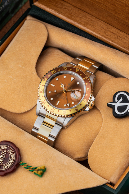 Rolex GMT Master II 40mm Rootbeer - Ref. 16713