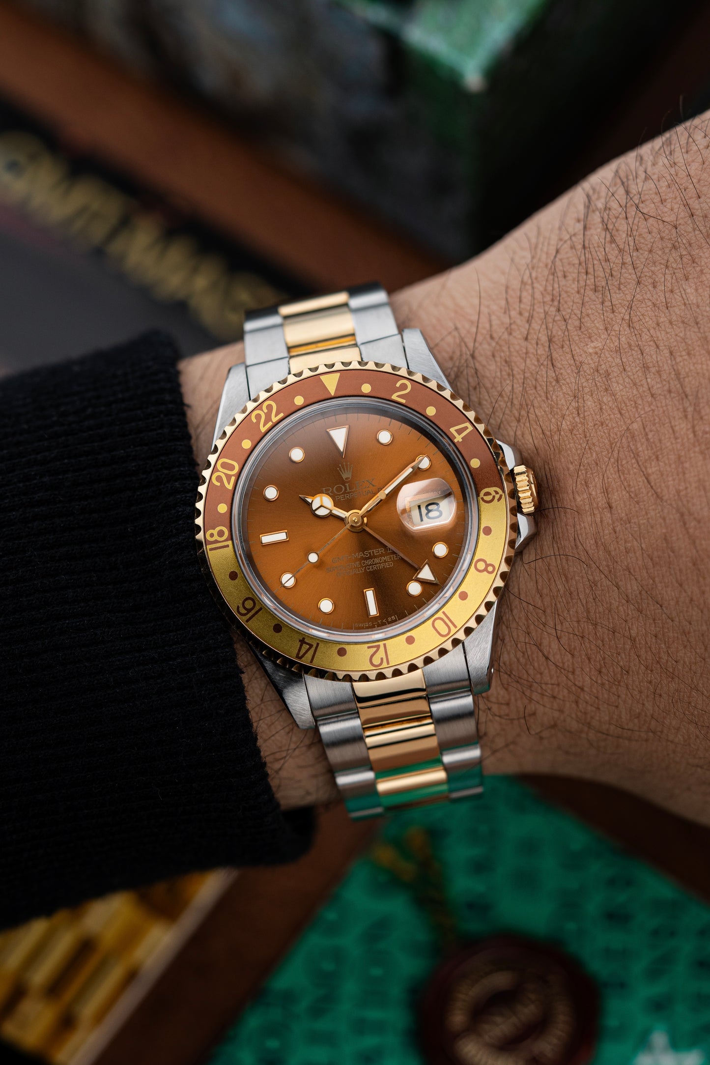 Rolex GMT Master II 40mm Rootbeer - Ref. 16713