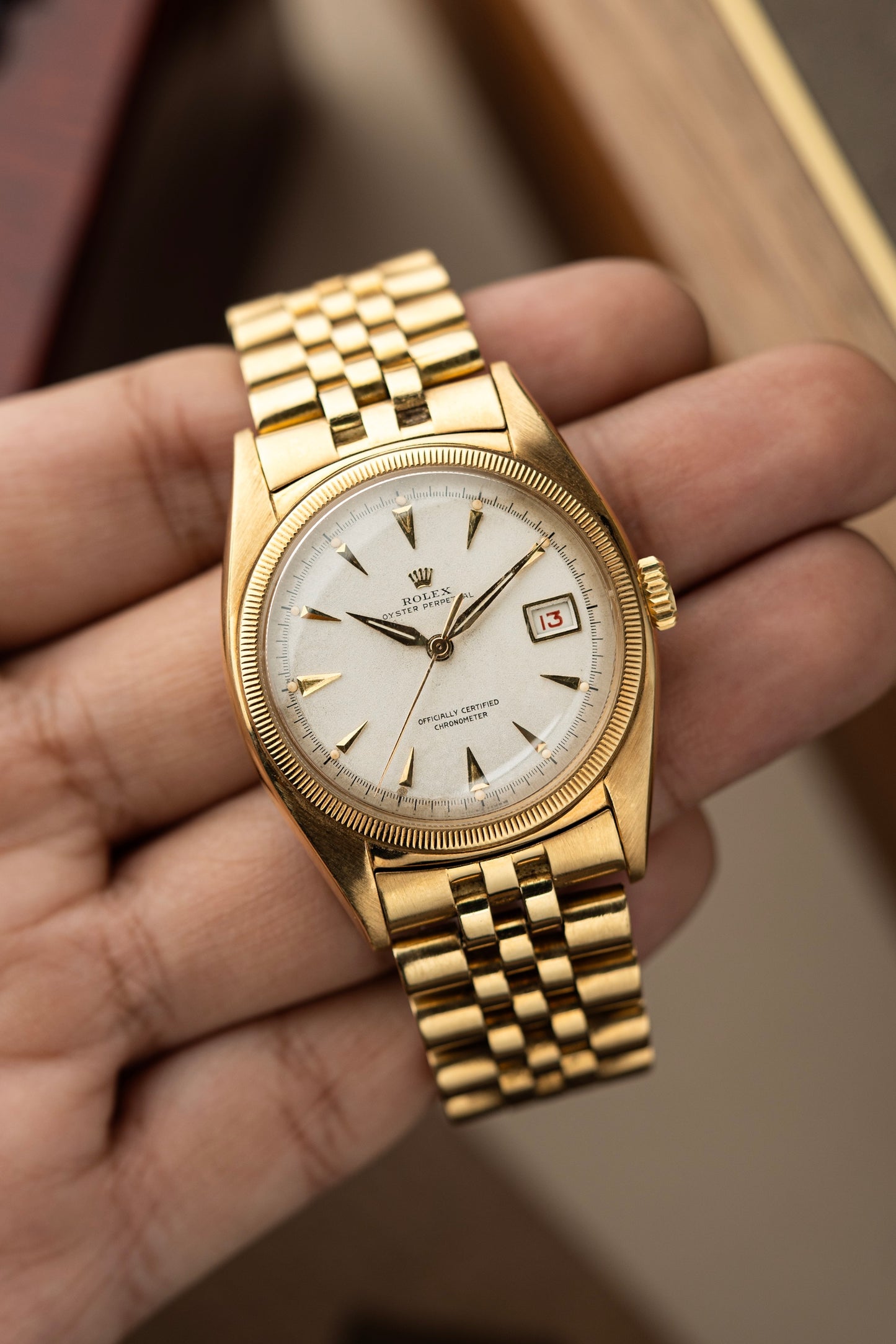 Rolex Datejust 36mm 'Ovettone' Bubble-back - Ref. 6075