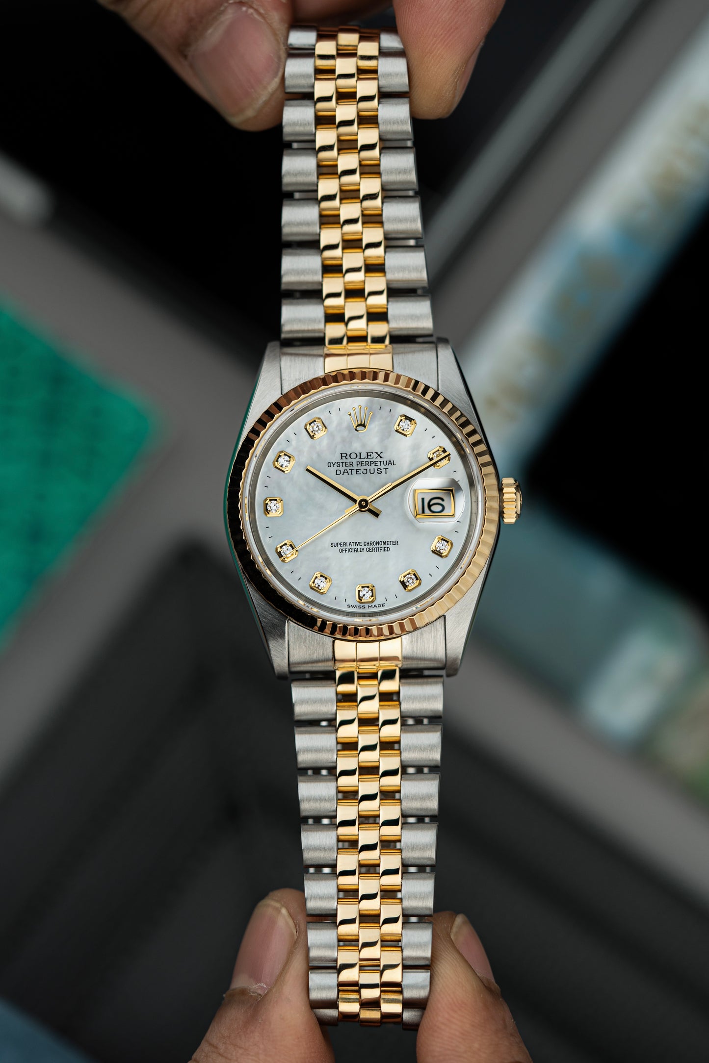 Rolex Datejust 36mm Mother Of Pearl - Ref. 16233