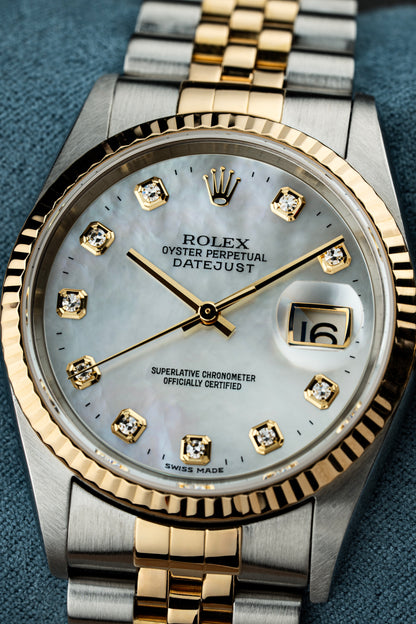 Rolex Datejust 36mm Mother Of Pearl - Ref. 16233