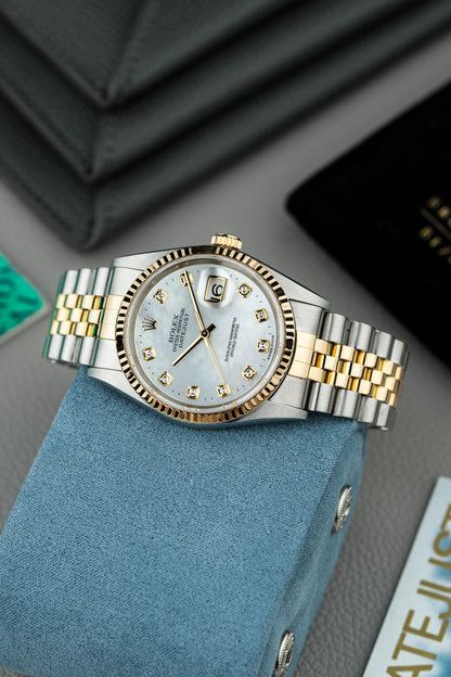 Rolex Datejust 36mm Mother Of Pearl - Ref. 16233