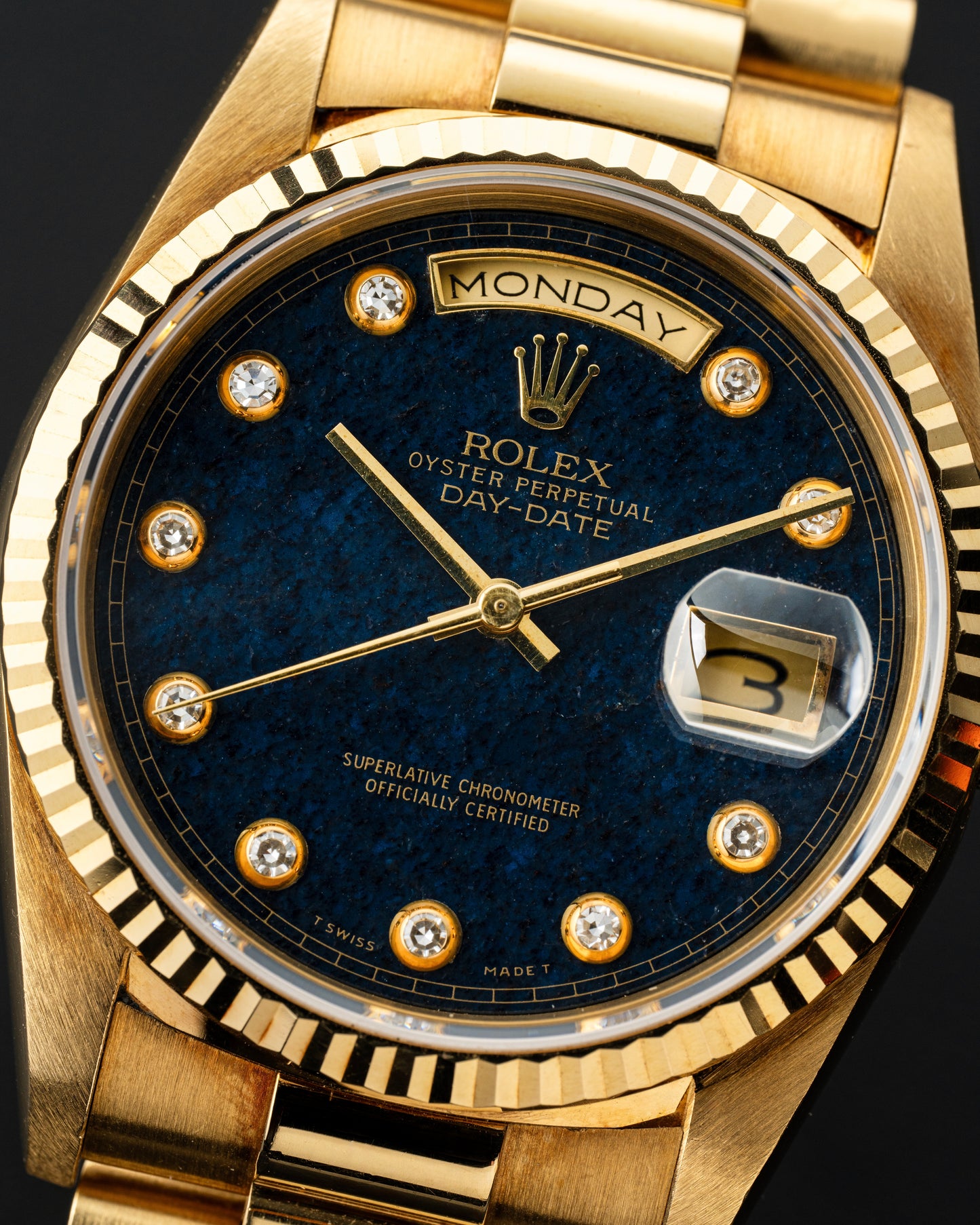 Rolex Day-Date 36mm Aventurine Pinball Stone Dial - Ref. 18238