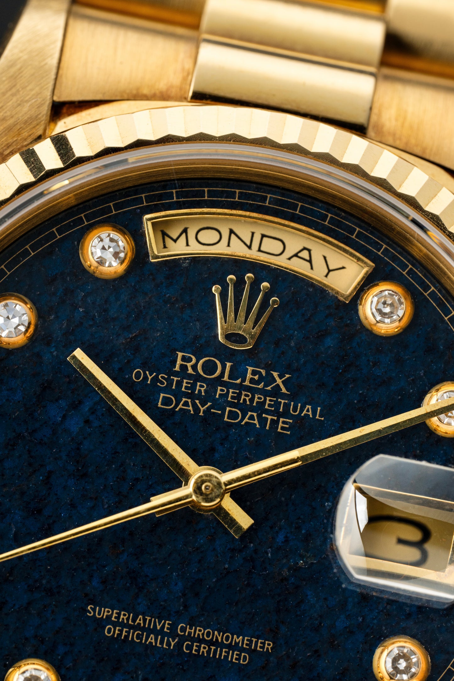 Rolex Day-Date 36mm Aventurine Pinball Stone Dial - Ref. 18238